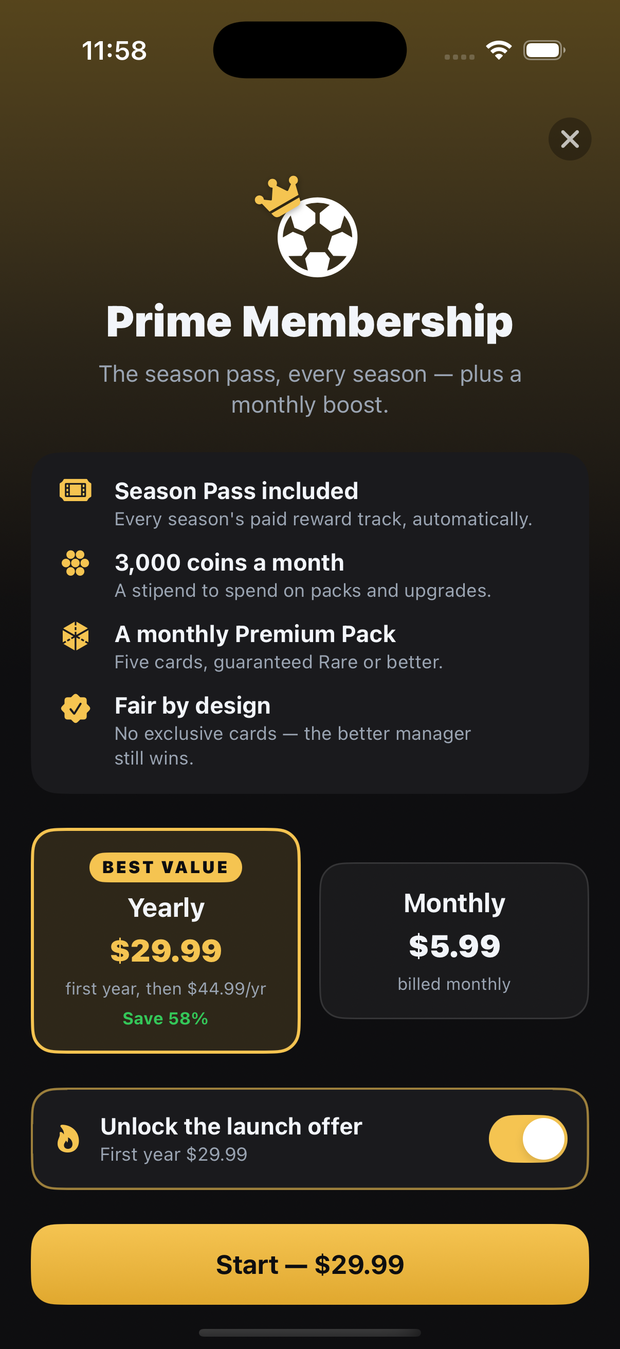 Prime Membership